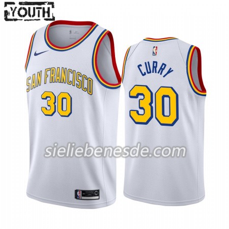 Kinder NBA Golden State Warriors Trikot Stephen Curry 30 Nike 2019-2020 Classic Edition Swingman